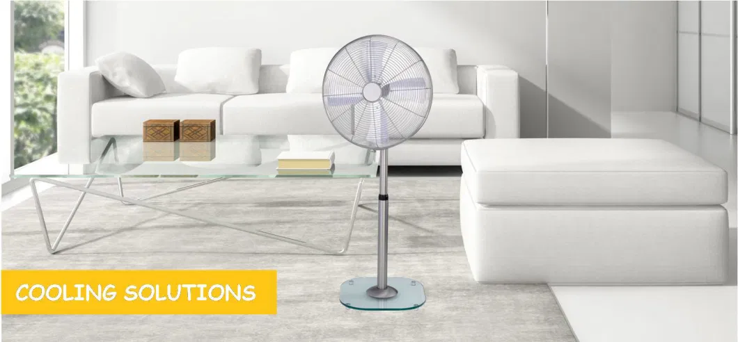 Electrical 16" Classic Stand Fan with Glass Base